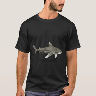 OCEANIC WHITETIP SHARK-Carcharhinus longimanus (na T-Shirt
