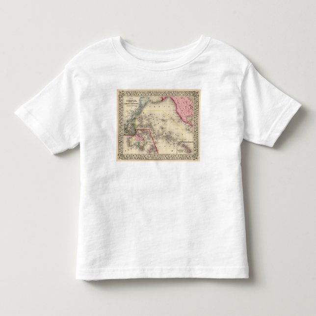 Oceanica, Sandwich Islands Toddler T-shirt (Front)
