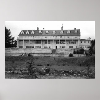 Oceanlake, Oregon View of the Dorchester House Poster