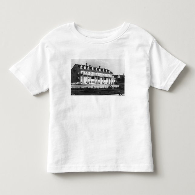 Oceanlake, Oregon View of the Dorchester Inn Toddler T-shirt (Front)