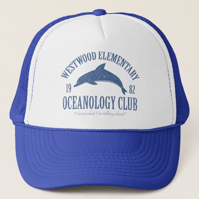 Oceanology Club Trucker Hat (Front)