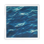 Ocean&#39;s Depths: Deep Blue Mystery Acrylic Tray