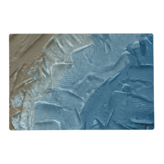 Ocean's Edge: A Digital Painting of Tranquility Placemat