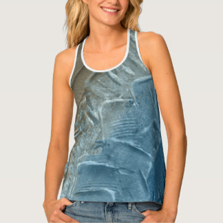 Ocean's Edge: A Digital Painting of Tranquility Tank Top