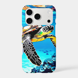Ocean's Embrace: Sea Turtle's Journey iPhone 17 Pro Case