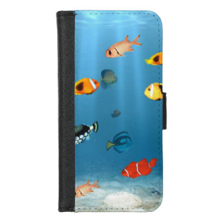 Oceans Of Fish iPhone 8/7 Wallet Case