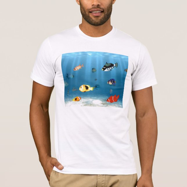 Oceans Of Fish T-Shirt (Front)