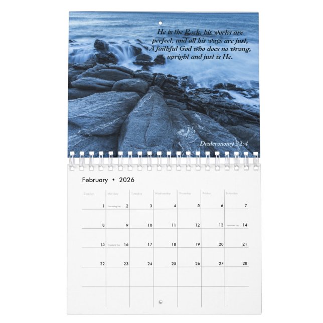 Oceans of Love 2023 Calendar (Feb 2026)