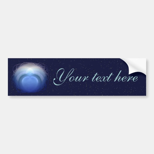 Oceans of Love Wedding Bumper Sticker (Front)
