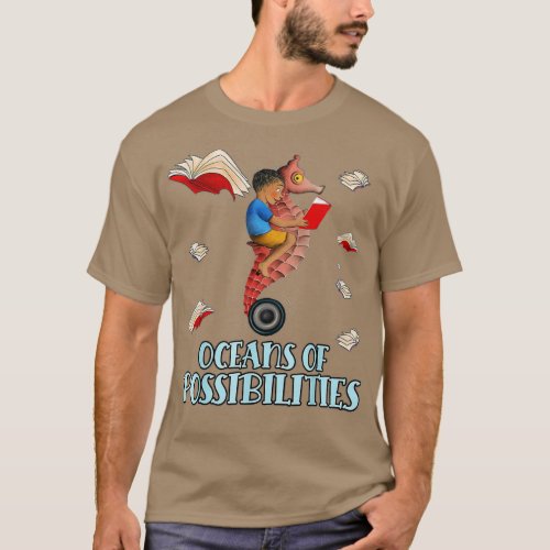 Oceans of Possibilities Summer Reading 2022 Librar T_Shirt