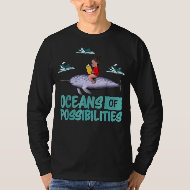 Oceans-Of-Possibilities-Summer-Reading 2022 Librar T-Shirt (Front)