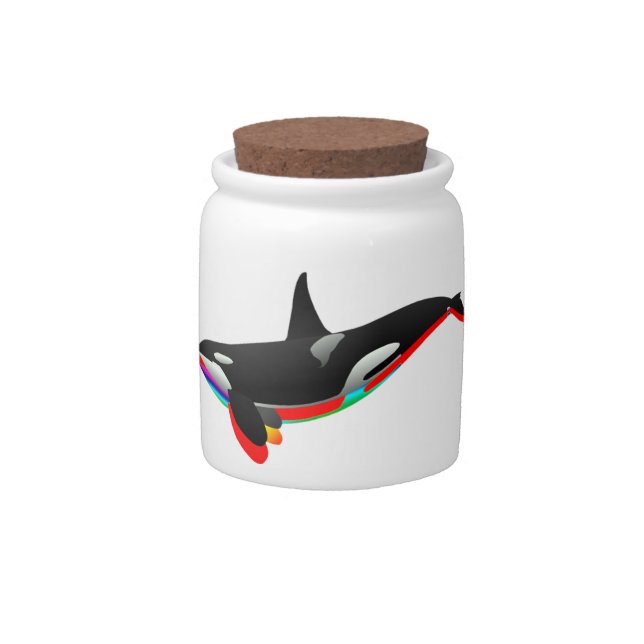 Oceans Pass Candy Jar (Front)