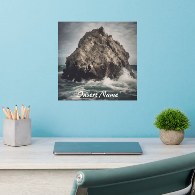 Ocean's Sentinel Wall Decal (Home Office 2)