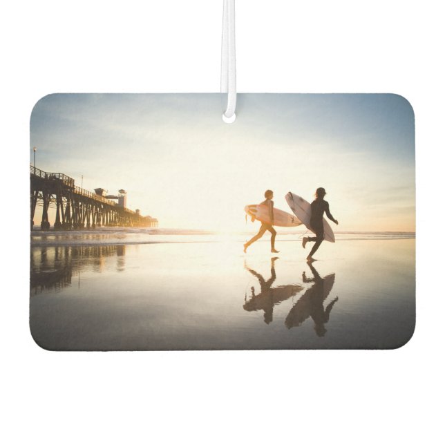 Oceanside Beach Air Freshener (Front)