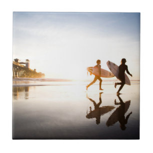 Oceanside Beach Ceramic Tile