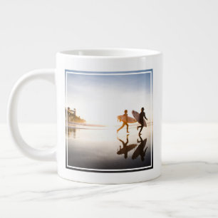 Oceanside Beach Giant Coffee Mug