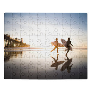 Oceanside Beach Jigsaw Puzzle