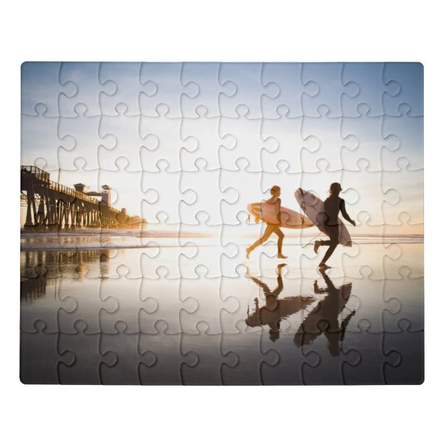 Oceanside Beach Jigsaw Puzzle (Puzzle Horizontal)