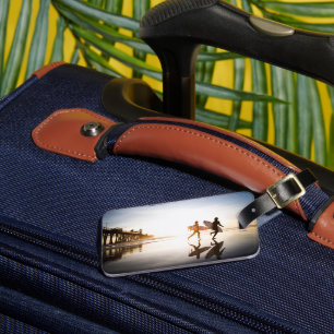 Oceanside Beach Luggage Tag