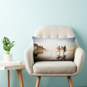 Oceanside Beach Lumbar Pillow