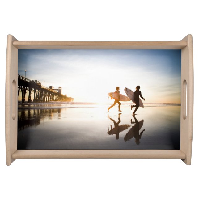 Oceanside Beach Serving Tray (Front)