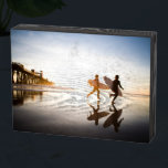 Oceanside Beach Wooden Box Sign<br><div class="desc">Oceanside Beach</div>