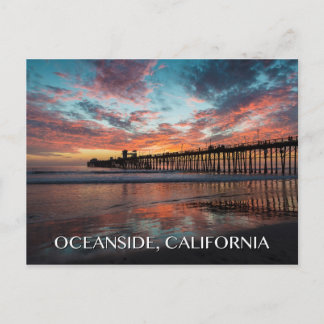 Oceanside California Postcard