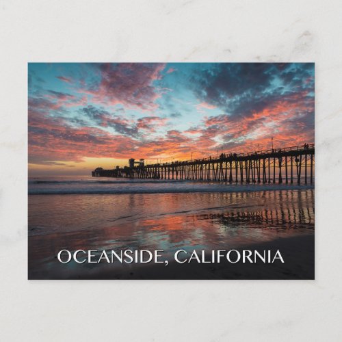 Oceanside California Postcard