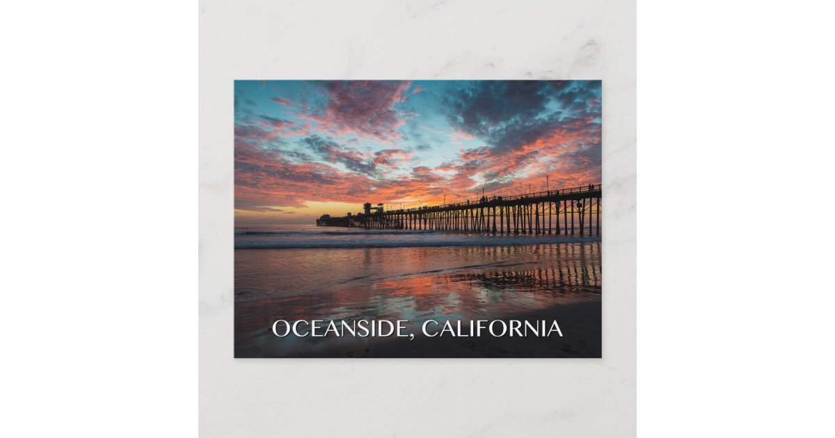 Oceanside California Postcard Zazzle