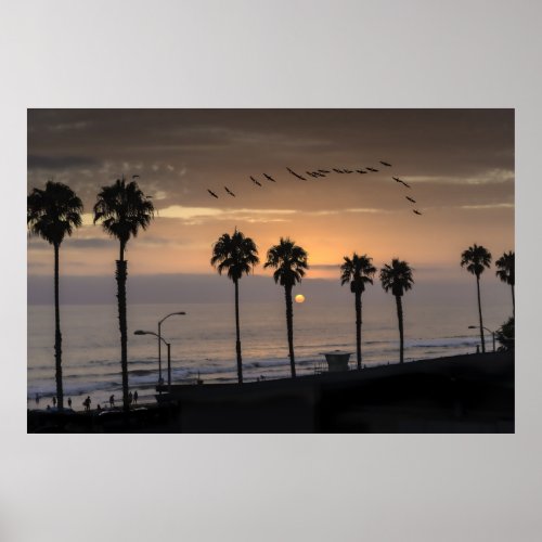 Oceanside California USA Poster