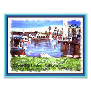Oceanside Harbor, California Photo Print
