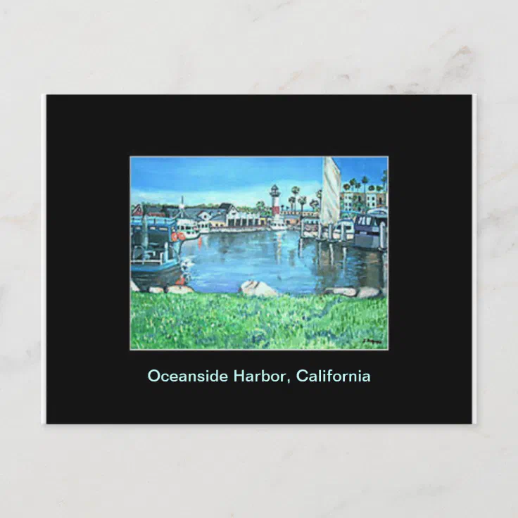 Oceanside Harbor, California Postcard Zazzle