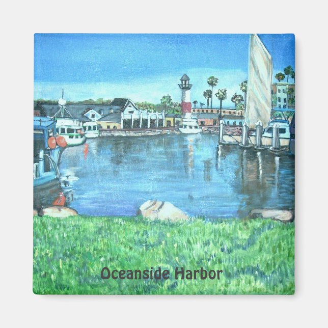 Oceanside Harbor -  Magnet (Front)