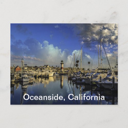Oceanside Harbor Postcard
