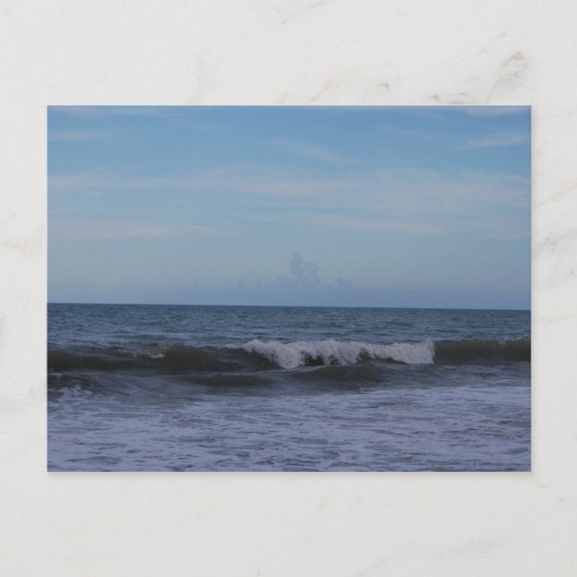 Oceanside off the coast of Florida Postcard (Front)