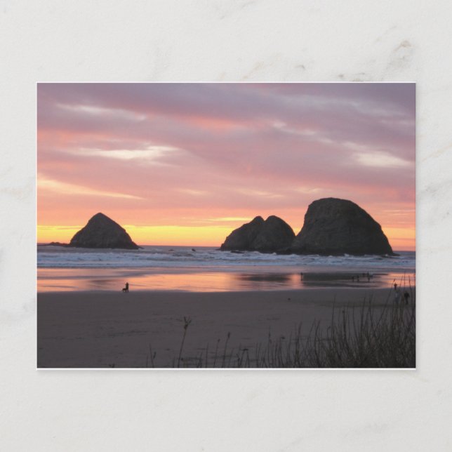 Oceanside, Oregon Postcard (Front)