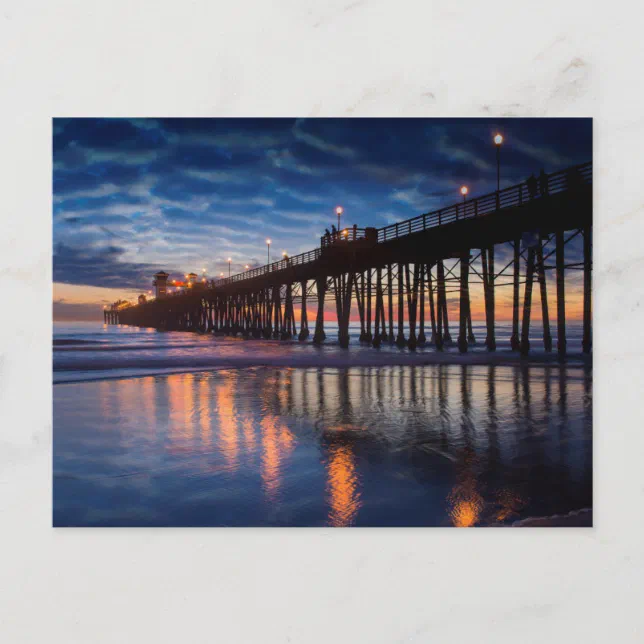 Oceanside Pier Postcard Zazzle