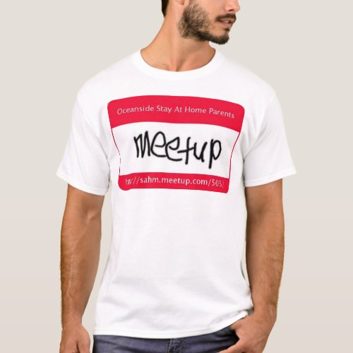 Oceanside SAHM Meetup T_Shirt