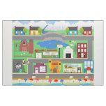 Oceanside Town Mat Fabric