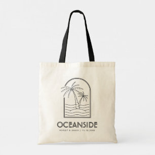 Oceanside Wedding Weekend Destination Wedding Tote Bag