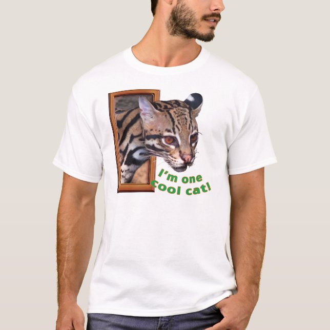 Ocelot "Cool Cat" T-shirt (Front)