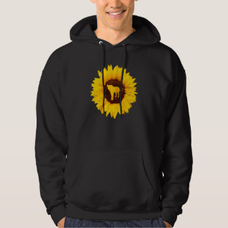 Ocelot For Women Men Wildcat Animal Sunflower Hoodie