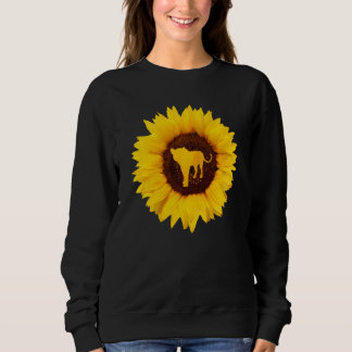 Ocelot For Women Men Wildcat Animal Sunflower Sweatshirt