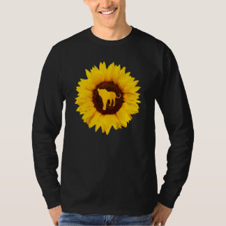 Ocelot For Women Men Wildcat Animal Sunflower T-Shirt