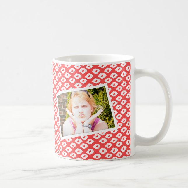 Ocelot Photo Frames - Red Coffee Mug (Right)