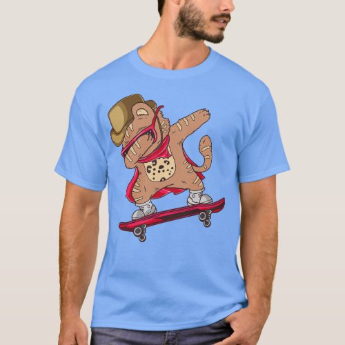 Ocelot skating T_Shirt