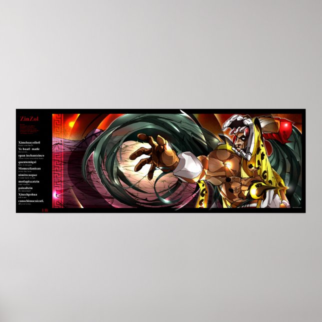 Oceloteotl ingles poster (Front)