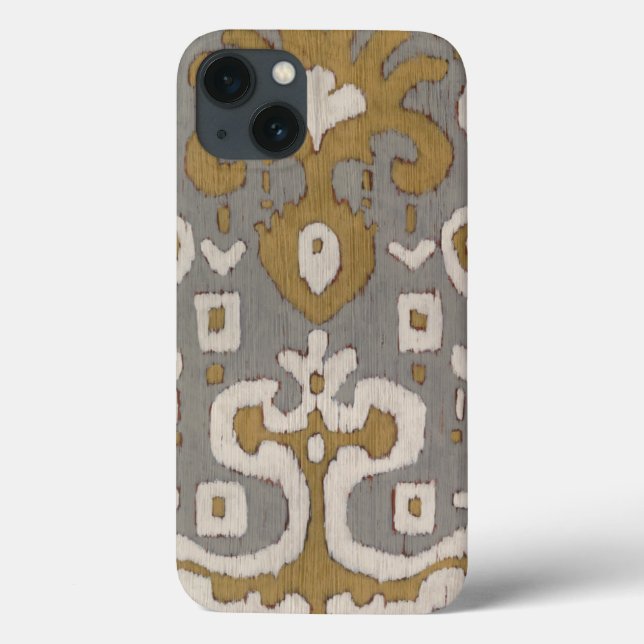 Ocher Ikat I Case-Mate iPhone Case (Back)