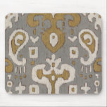 Ocher Ikat I Mouse Pad<br><div class="desc">Patterns</div>