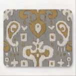 Ocher Ikat I Mouse Pad<br><div class="desc">Patterns</div>
